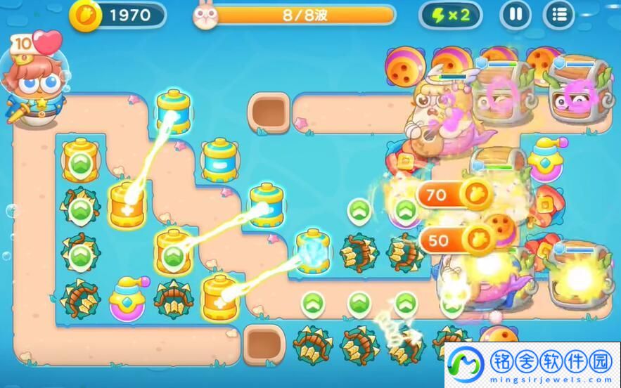 保卫萝卜4海的闺女第41关怎么过