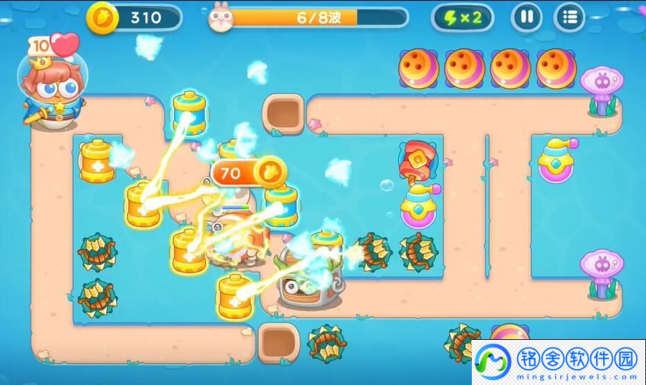 保卫萝卜4海的闺女第41关怎么过