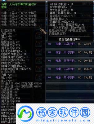 DNF传承系列物品：巨龙传承为最值钱