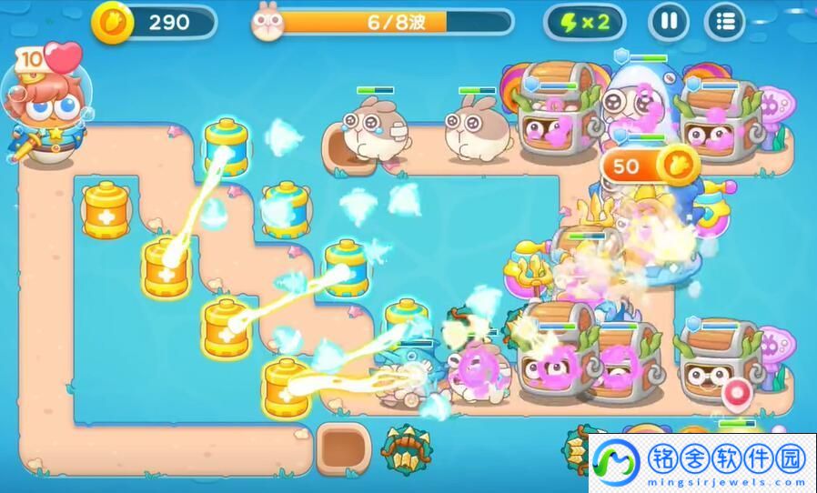 保卫萝卜4海的闺女第41关怎么过