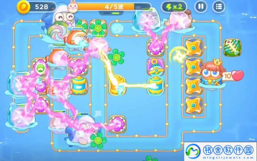 保卫萝卜4海的闺女第61关怎么过