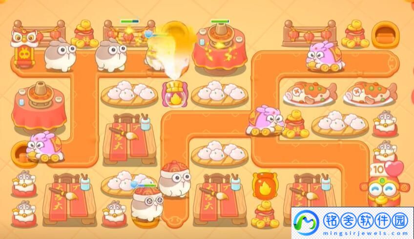 保卫萝卜4福神大作战第9关怎么过