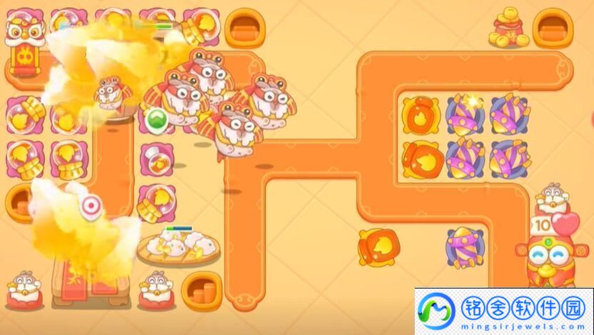 保卫萝卜4福神大作战第9关怎么过