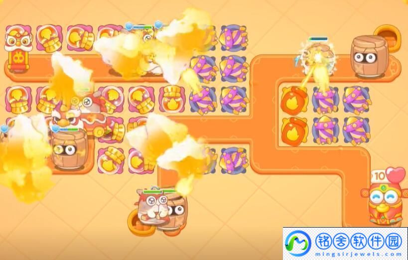 保卫萝卜4福神大作战第9关怎么过