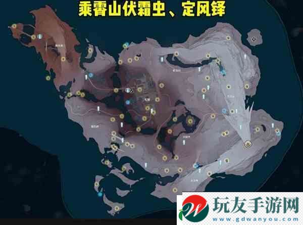 鸣潮乘霄山100%探索收集指南-乘霄山宝箱位置
